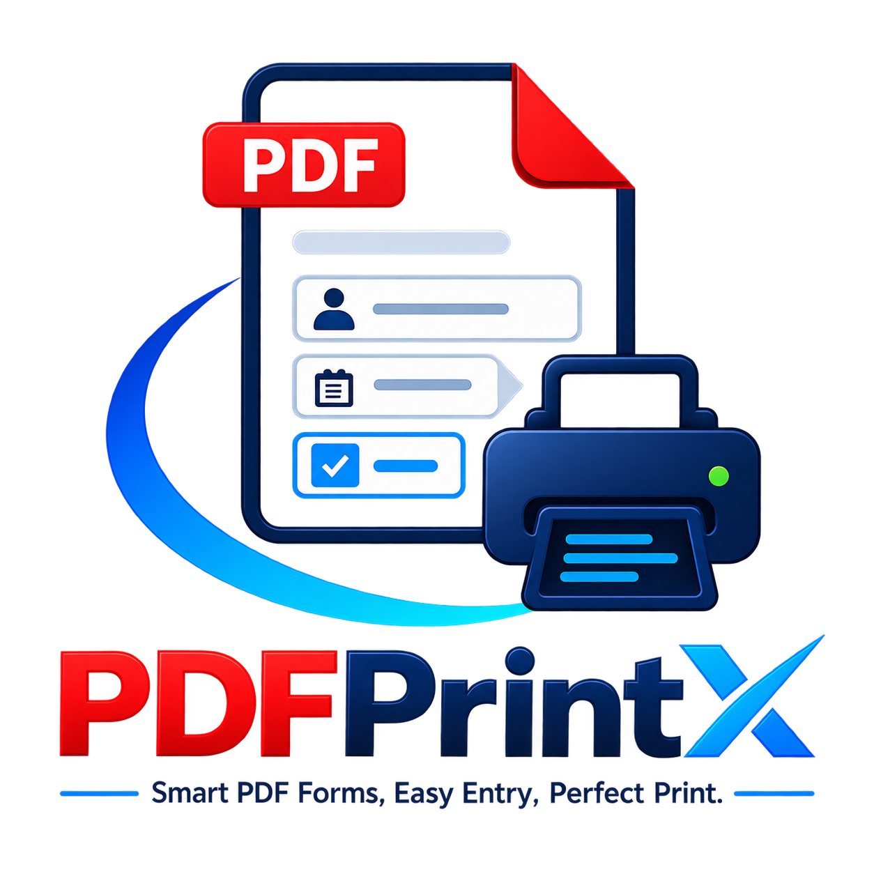 PDFPrintX smart PDF forms and printing