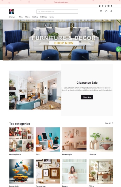 Ecommerce99 retail store theme