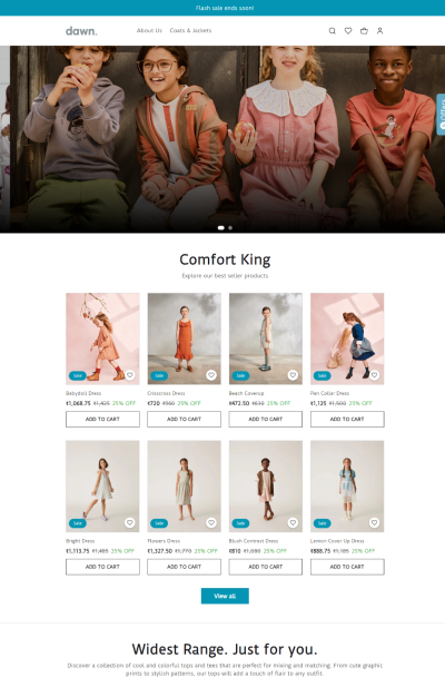 Ecommerce99 online shop theme