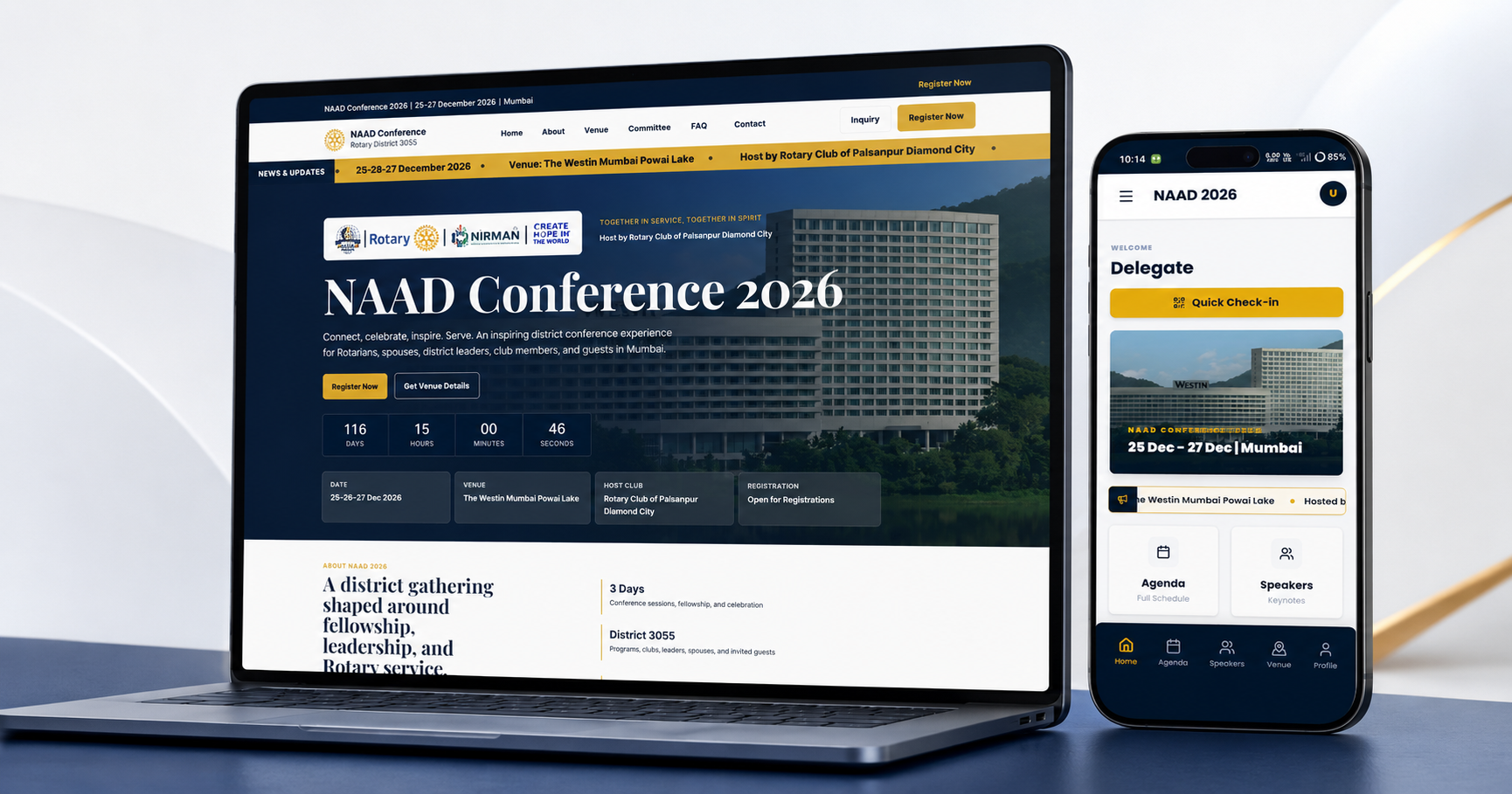 NAAD Conference 2026 live website
